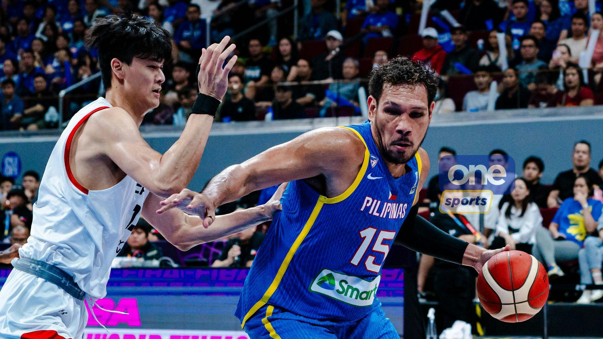 June Mar Fajardo makes presence felt in Gilas Pilipinas